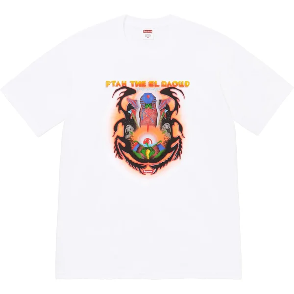 Supreme Ptah Tee - White (front)