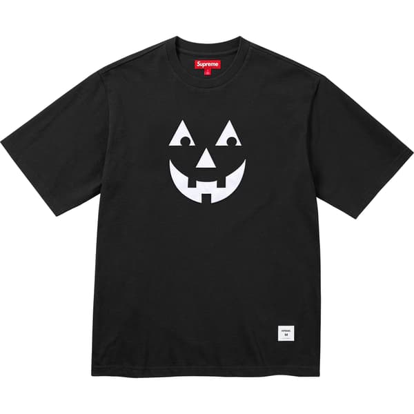 Supreme Pumpkin S/S Top - Black (front)