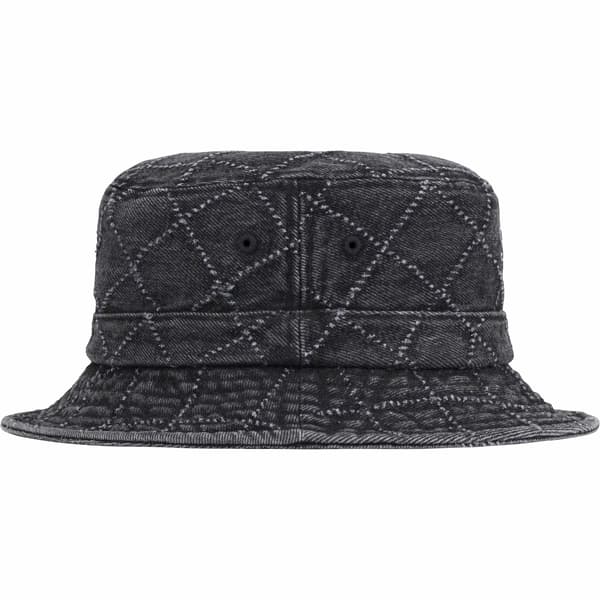 Supreme Punched Denim Crusher - Black (front)