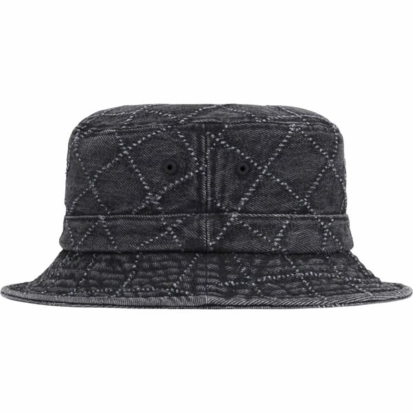 Supreme Punched Denim Crusher - Black (front)