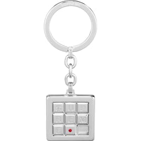 Supreme Puzzle Keychain Silver