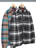 Supreme Quilted Flannel Zip Up Shirt - Product Image