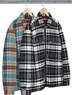 Supreme Quilted Flannel Zip Up Shirt - Product Image