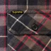 Supreme Quilted Plaid Shirt - Grey (front)