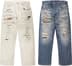 Supreme®/MM6 Maison Margiela Distressed Loose Fit Selvedge Jean - Product Image