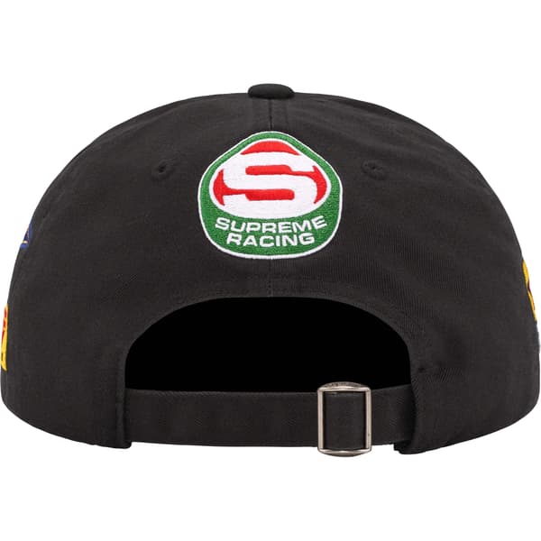 Supreme Racing 6-Panel - Black (front)