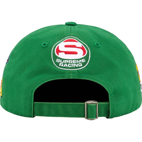 Supreme Racing 6-Panel - Green (front)