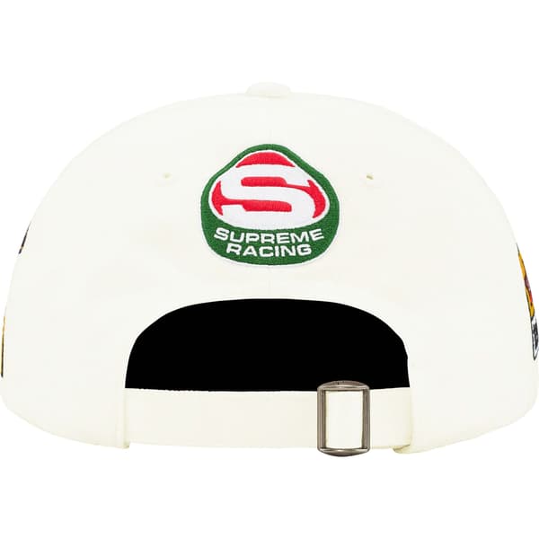 Supreme Racing 6-Panel - White (front)