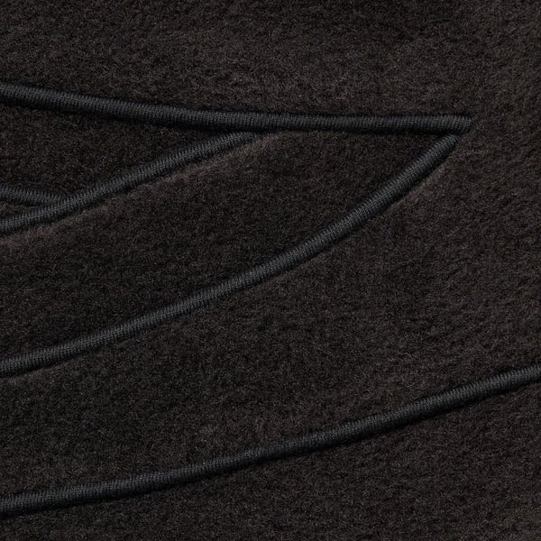 Supreme Racing Fleece Jacket - Black (front)