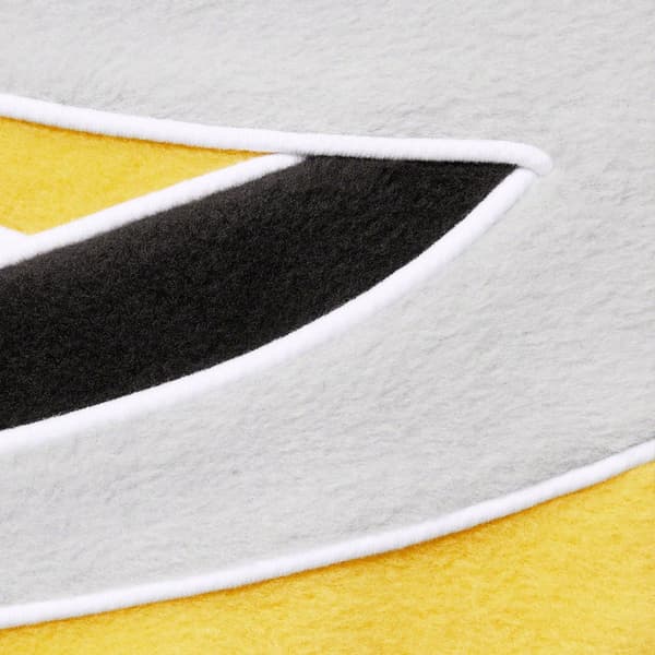 Supreme Racing Fleece Jacket - Heather Grey (front)