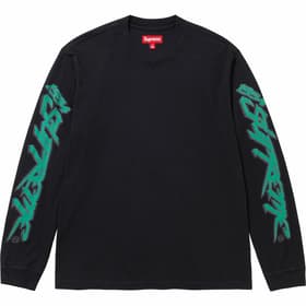 Supreme Racing Intarsia L/S Top Black
