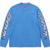Supreme Racing Intarsia L/S Top - Blue (front)