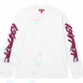Supreme Racing Intarsia L/S Top White