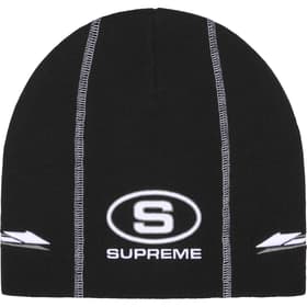 Supreme Racing Panel Beanie Black