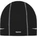Supreme Racing Panel Beanie - Black (front)