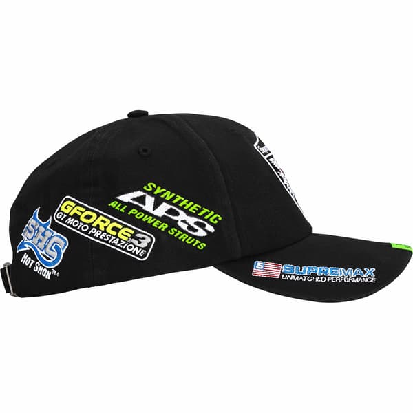 Supreme Racing Team 6-Panel - Black (front)