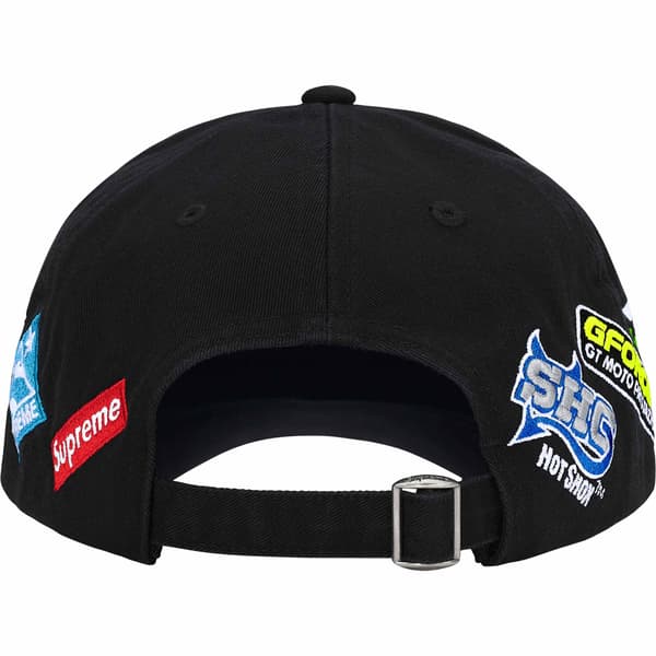 Supreme Racing Team 6-Panel - Black (front)