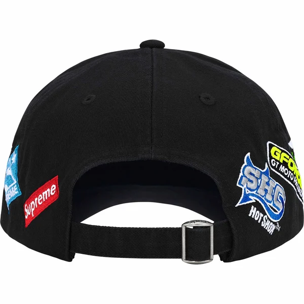 Supreme Racing Team 6-Panel - Black (front)