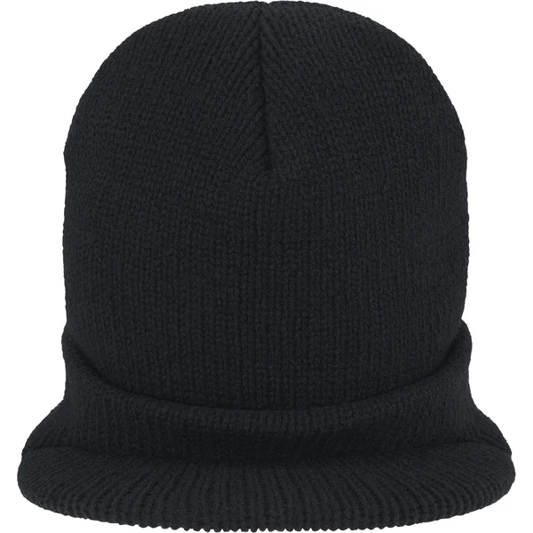 Supreme Radar Beanie - Black (front)