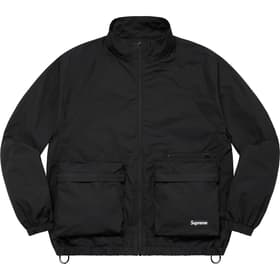 Supreme Raglan Utility Jacket Black