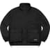 Supreme Raglan Utility Jacket - Black (front)