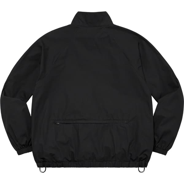 Supreme Raglan Utility Jacket - Black (front)