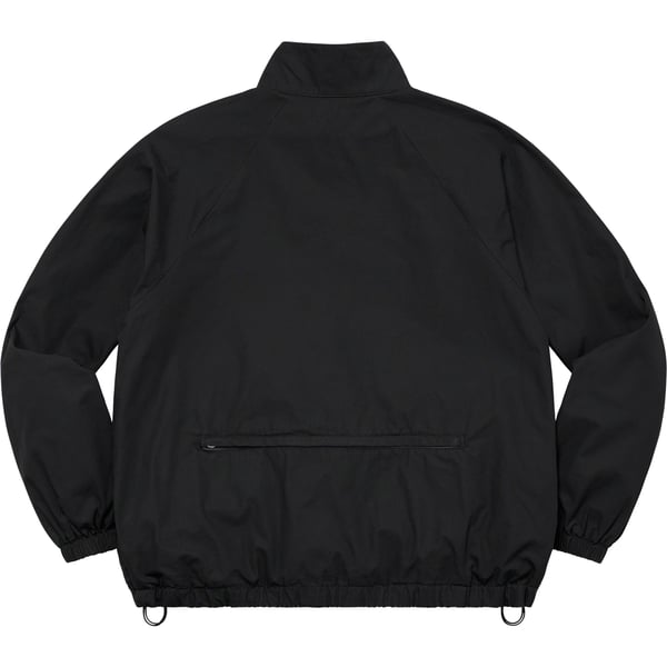 Supreme Raglan Utility Jacket - Black (front)