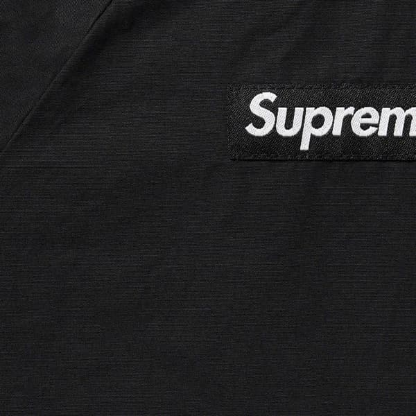 Supreme Raglan Utility Jacket - Black (front)