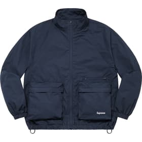 Supreme Raglan Utility Jacket Navy