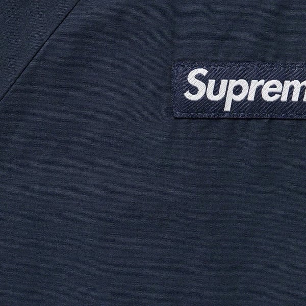 Supreme Raglan Utility Jacket - Navy (front)