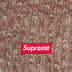 Supreme Rainbow Loose Gauge Beanie - Tan (front)