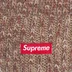 Supreme Rainbow Loose Gauge Beanie - Tan (front)