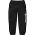 Supreme Raised Script Sweatpant - Black (front)