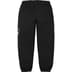 Supreme Raised Script Sweatpant - Black (front)