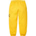 Supreme Raised Script Sweatpant - Yellow (front)