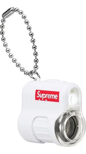 Supreme Raymay Pocket Microscope Keychain White