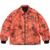 Supreme RealTree Reversible Quilted Work Jacket - Black (front)