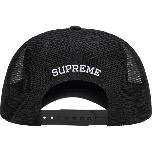 Supreme Reaper Mesh Back 6-Panel - Black (front)
