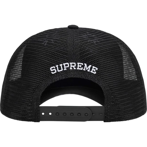Supreme Reaper Mesh Back 6-Panel - Black (front)
