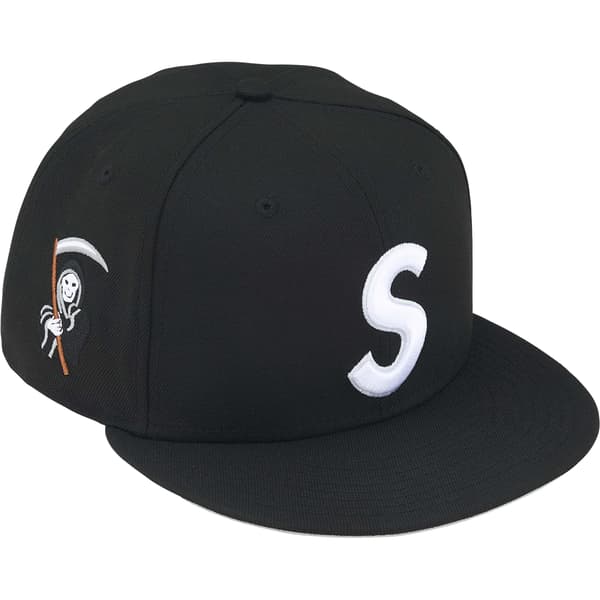 Supreme Reaper S Logo New Era - Black (front)