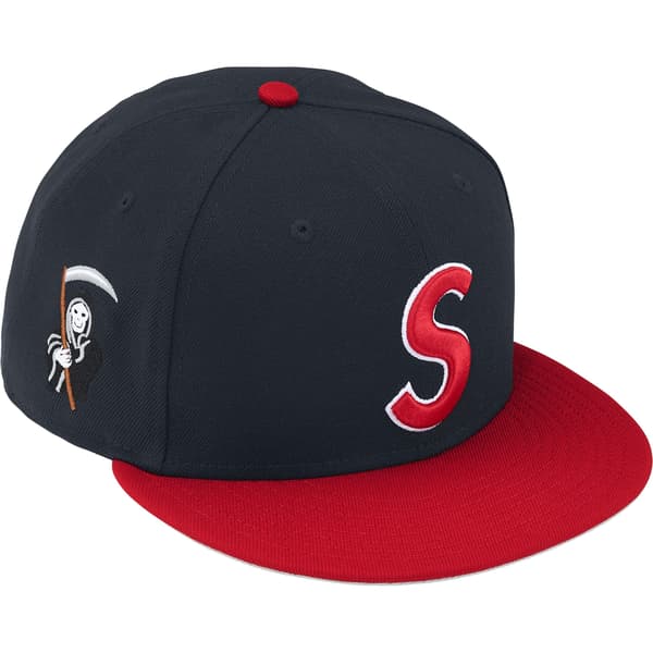 Supreme Reaper S Logo New Era - Navy (front)