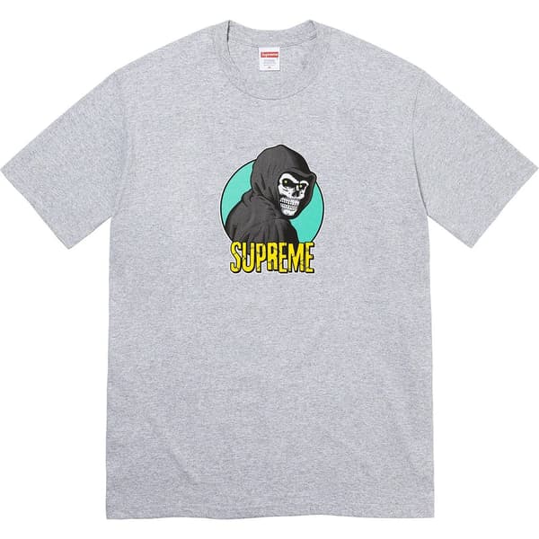 Supreme Reaper Tee - Heather Grey (front)