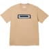 Supreme Receiver Tee - Khaki (front)