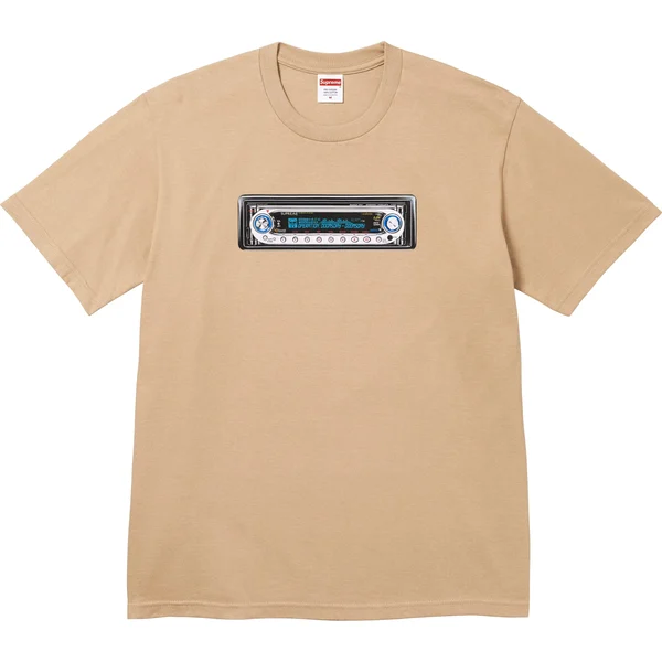 Supreme Receiver Tee - Khaki (front)