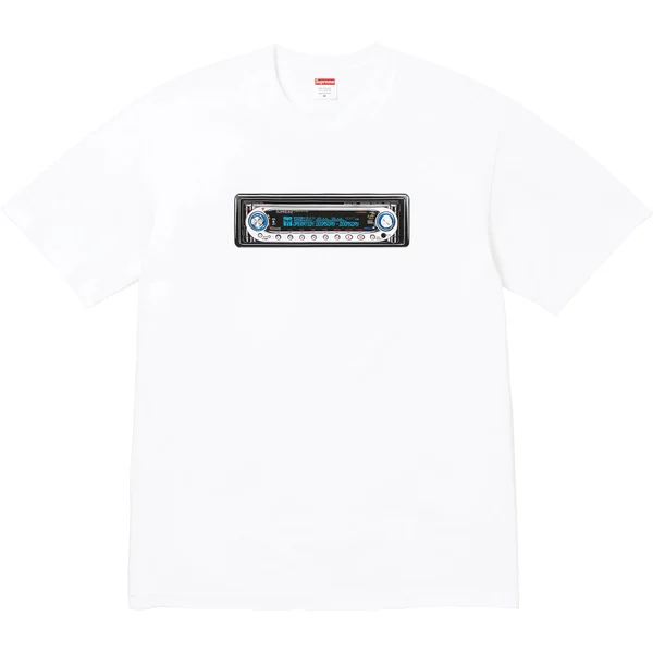 Supreme Receiver Tee - White (front)