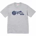 Supreme Records Tee - Heather Grey (front)