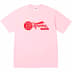 Supreme Records Tee - Light Pink (front)
