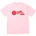 Supreme Records Tee - Light Pink (front)