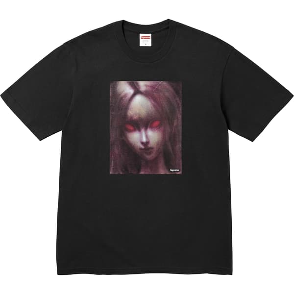 Supreme Red Eyes Tee - Black (front)