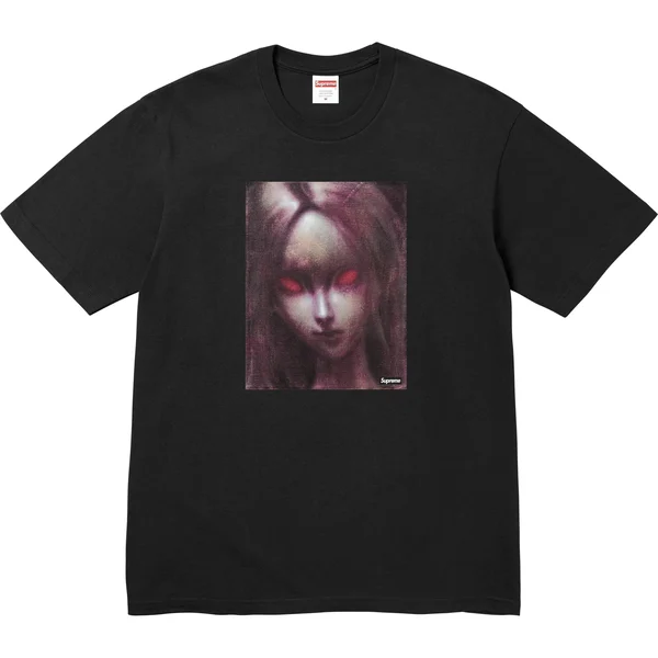 Supreme Red Eyes Tee - Black (front)